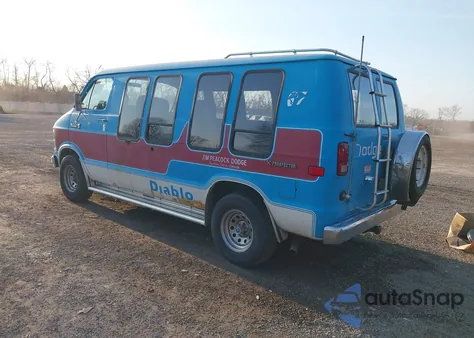 1982 Dodge Ram Van B250 из США, поврежденный, VIN 2B7HB23P5CK190625